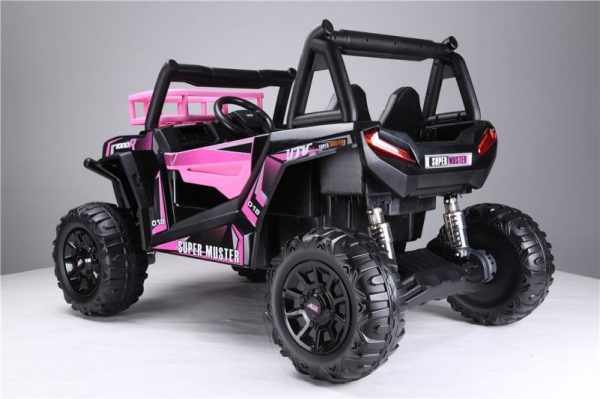 4x4 électrique pour fille 24V rose