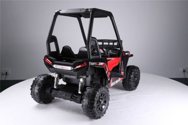 grand 4x4x buggy electrique enfant rouge