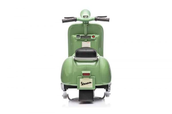 Arriere Vespa electrique enfant vert