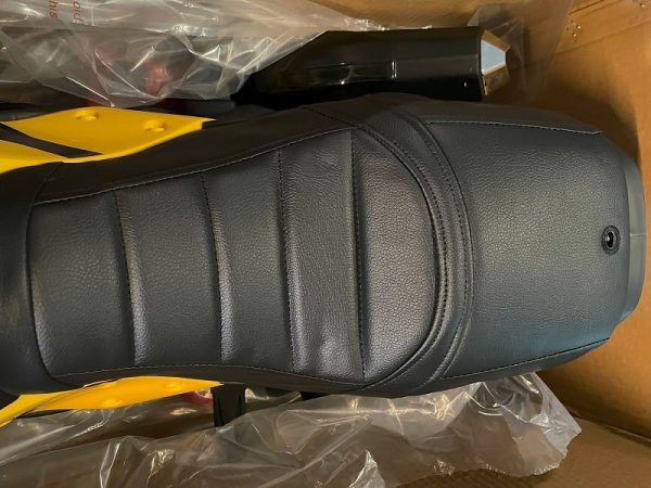Assise simili cuir pour moto enfant TRI-REX II