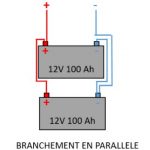 branchement en parallele pour batteries gel/plomb