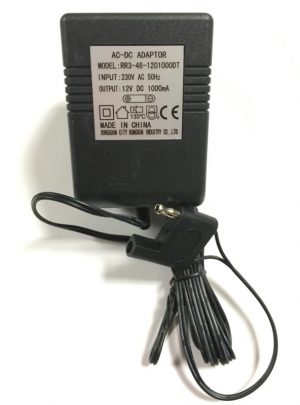 Chargeur pour voiture électrique enfant 12V 1000 mA avec LED