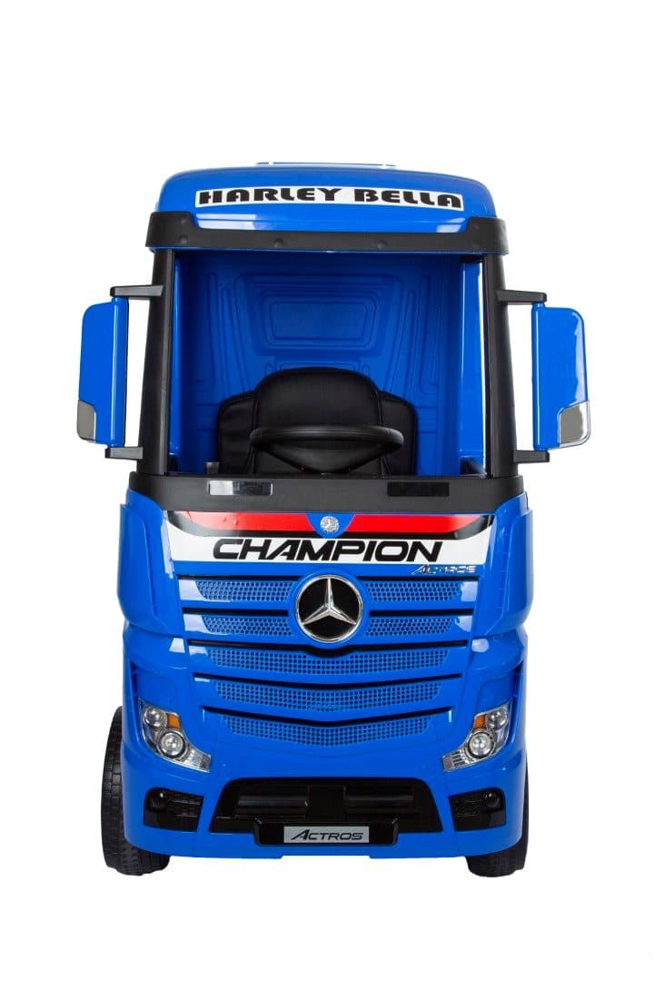 Camion Actros bleu 12V Camion Actros bleu 12V