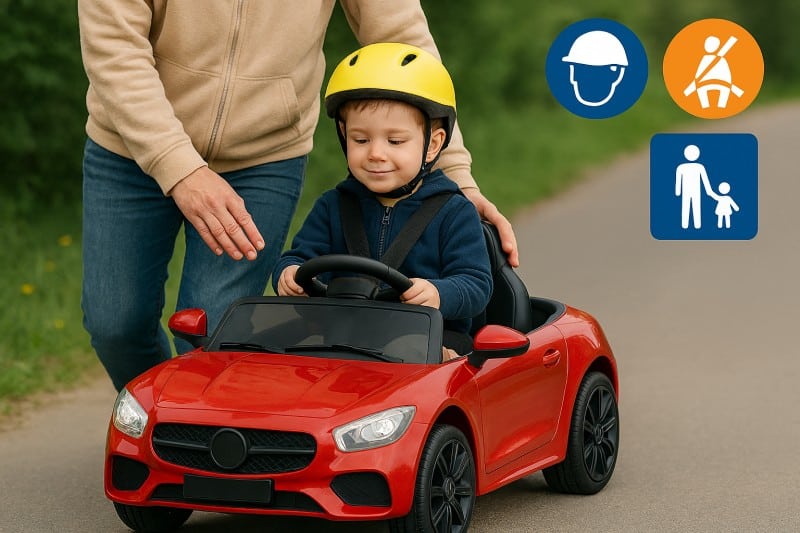 Dangers voiture elctrique enfant