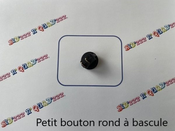 Petit bouton on/off à bascule 2 broches