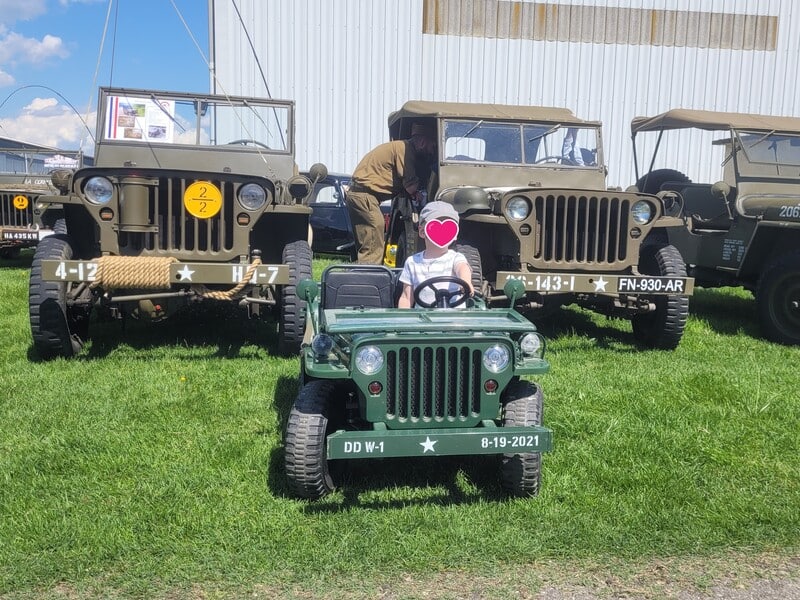 Jeep Willys 1 Jeep Willys electrique pour enfant