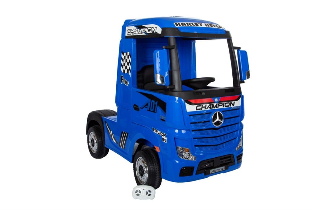 Mercedes Actros pour enfant bleu 12V Mercedes Actros pour enfant bleu 12V