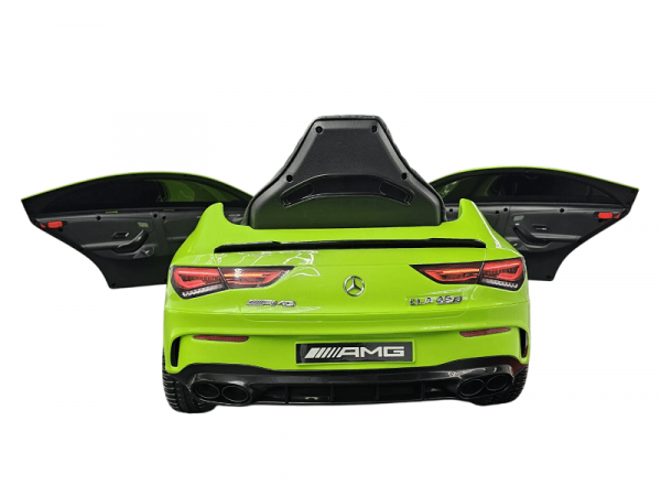 Mercedes CLA verte pour enfant