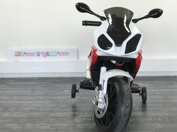 moto électrique pour enfant 12V avec roue gomme
