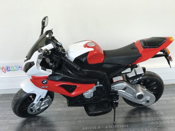 Moto électrique enfant 12V - BMW S1000RR Rouge