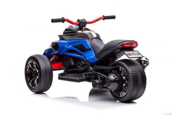 Moto elec enfant 24V TRI REX II bleu