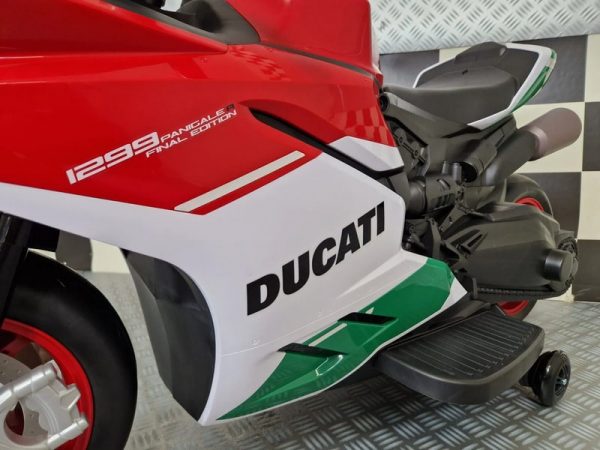 Moto Ducati 12V pour enfant