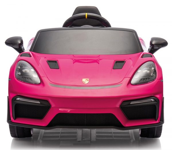 Porsche electrique bébé 718 Spyder RS rose