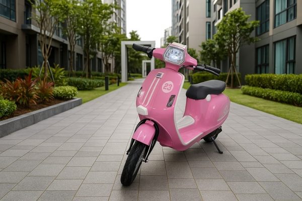 Scooter pour enfant 24V 350W Rose