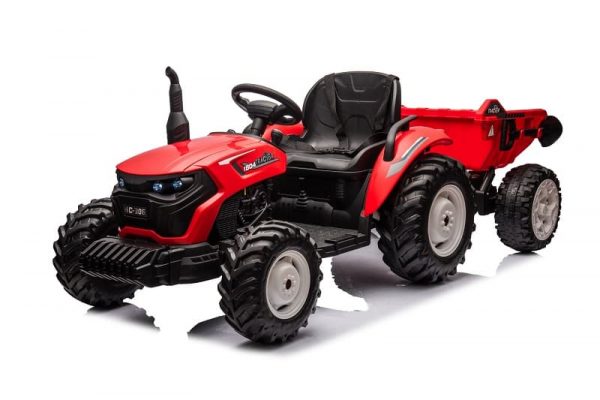 tracteur 24v pour enfant et sa remorque basculante