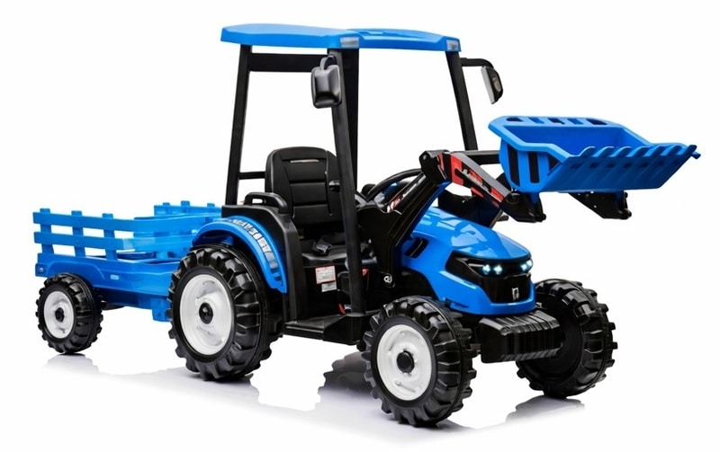 Tracteur 24V avec godet et remorque Tracteur 24V avec godet et remorque