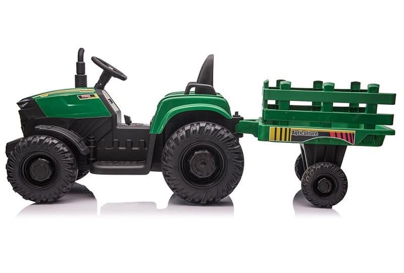 Tracteur de ferme avec remorque 24V Tracteur électrique pour enfant