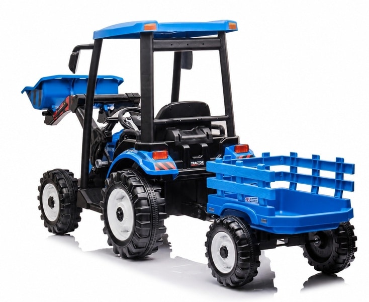 Tracteur enfant 24v bleu Tracteur enfant 24v bleu
