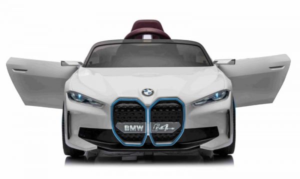 Voiture electrique enfant BMW i4 blanc