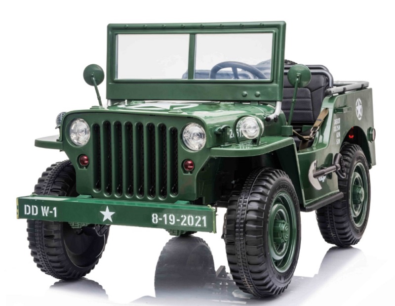 Jeep Willys électrique pour enfant 4 roues motrices