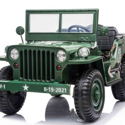 Jeep Willys electrique pour enfant