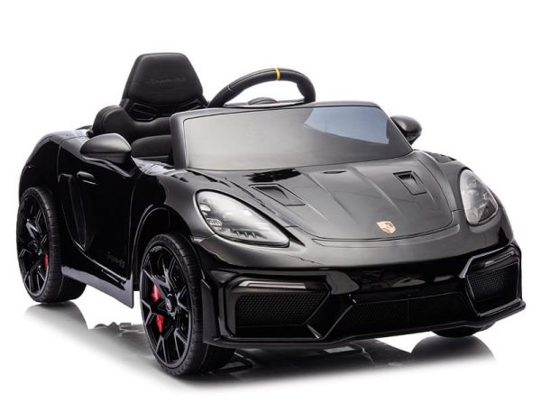 Voiture electrique enfant Posche Spyder 718 rs noir