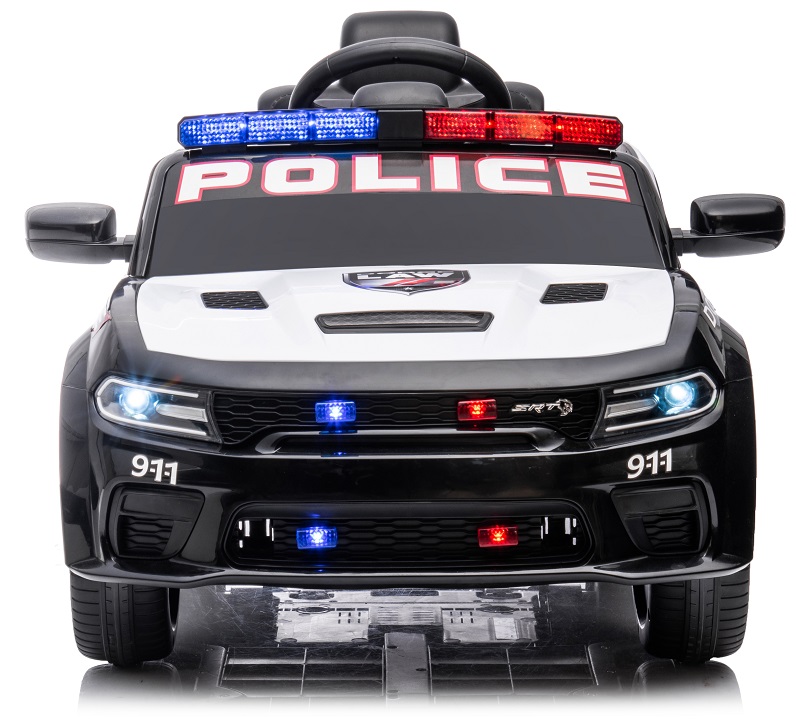 Moto de police pour enfants avec batterie 24v