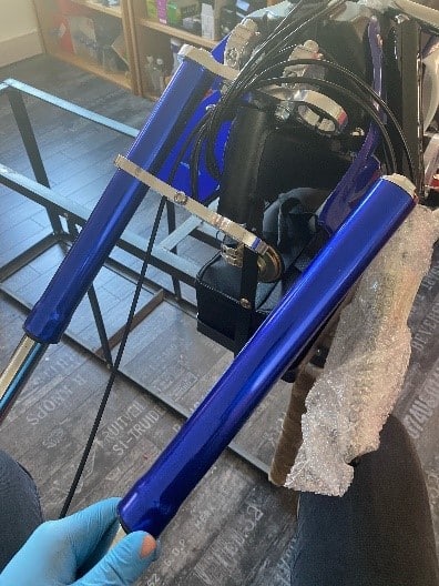 Support De Fourche Pour Moto - Outil De Maintien Pour Transport Et Stockage | Stable, Antidérapant, Léger - 10