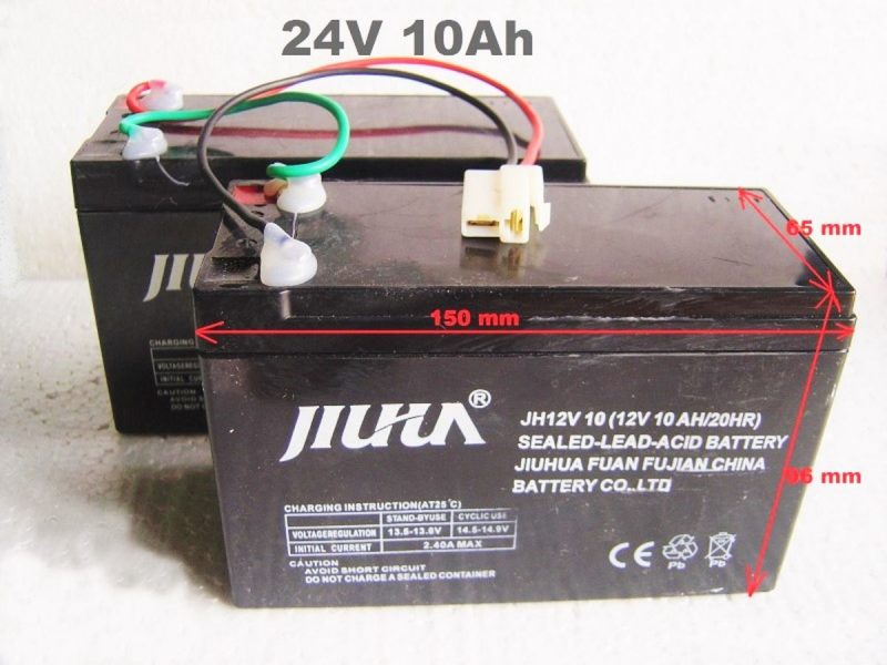 batterie 12v - 10ah pour voiture électrique - FEBER - le Club