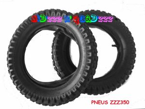 pneus pour moto électrique 12 1/2 x 2.75 avec chambre a air-lot-de-2-profil-crampon-1461842539