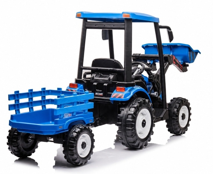 tracteur electrique enfant 24V bleu tracteur electrique enfant 24V bleu