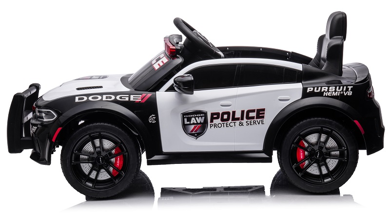 Chipolino Jeep Police - Voiture électrique pour enfants - Avec