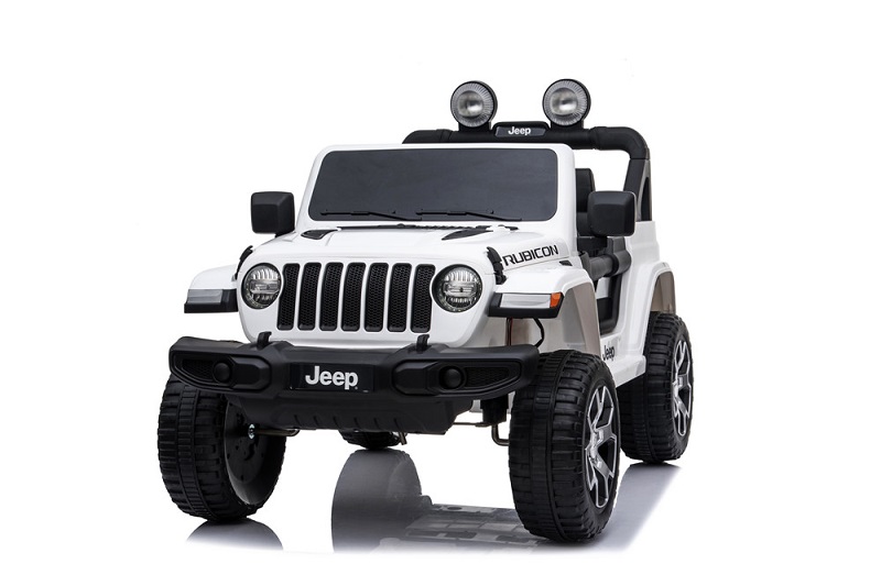 Voiture électrique 12v pour enfant - jeep wrangler rubicon 2 roues