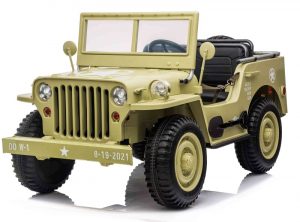 Jeep Willys electrique pour enfant 24V 4 roues motrices
