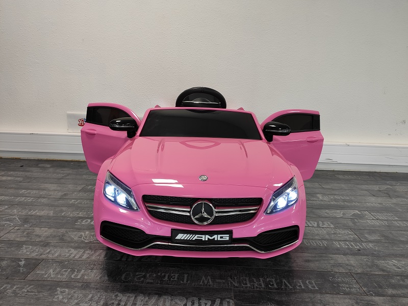 Mercedes Benz S63 voiture électrique pour enfants rose +