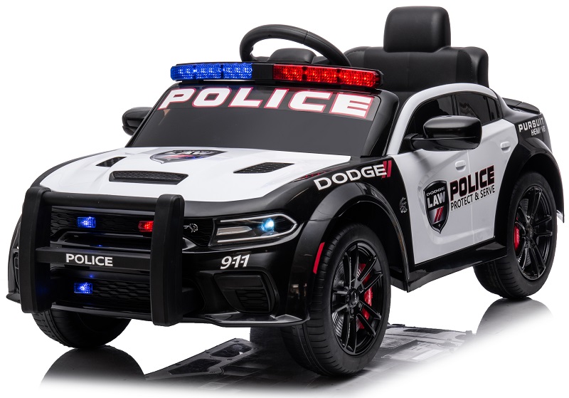 Dodge charger police électrique pour enfant - 12V - Kid'zzz n