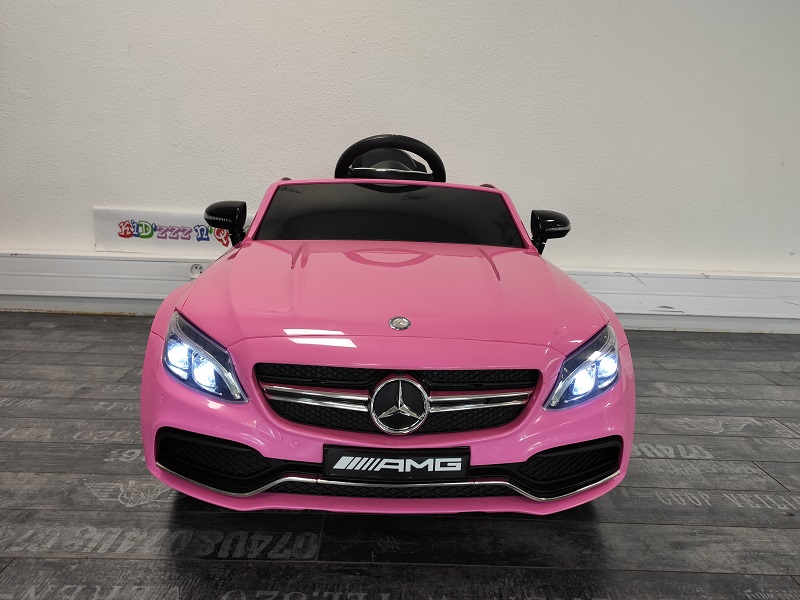 Mercedes Benz Voiture Électrique 12V pour Enfants 3-8 Ans, Rose